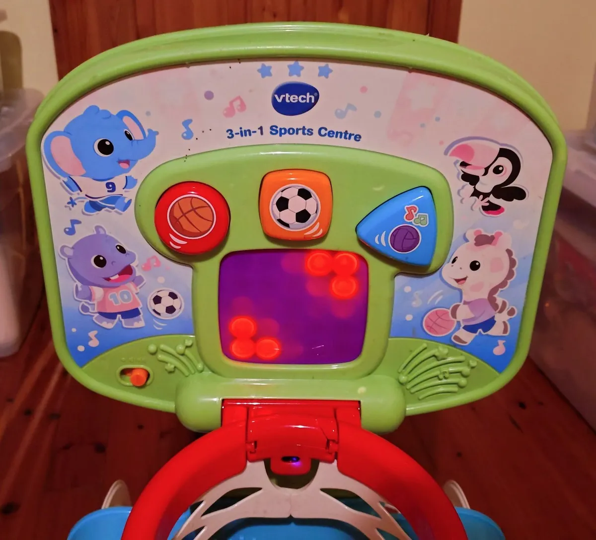 V-TECH BABY 3-IN-1 SPORTS CENTRE (USED). - Image 4