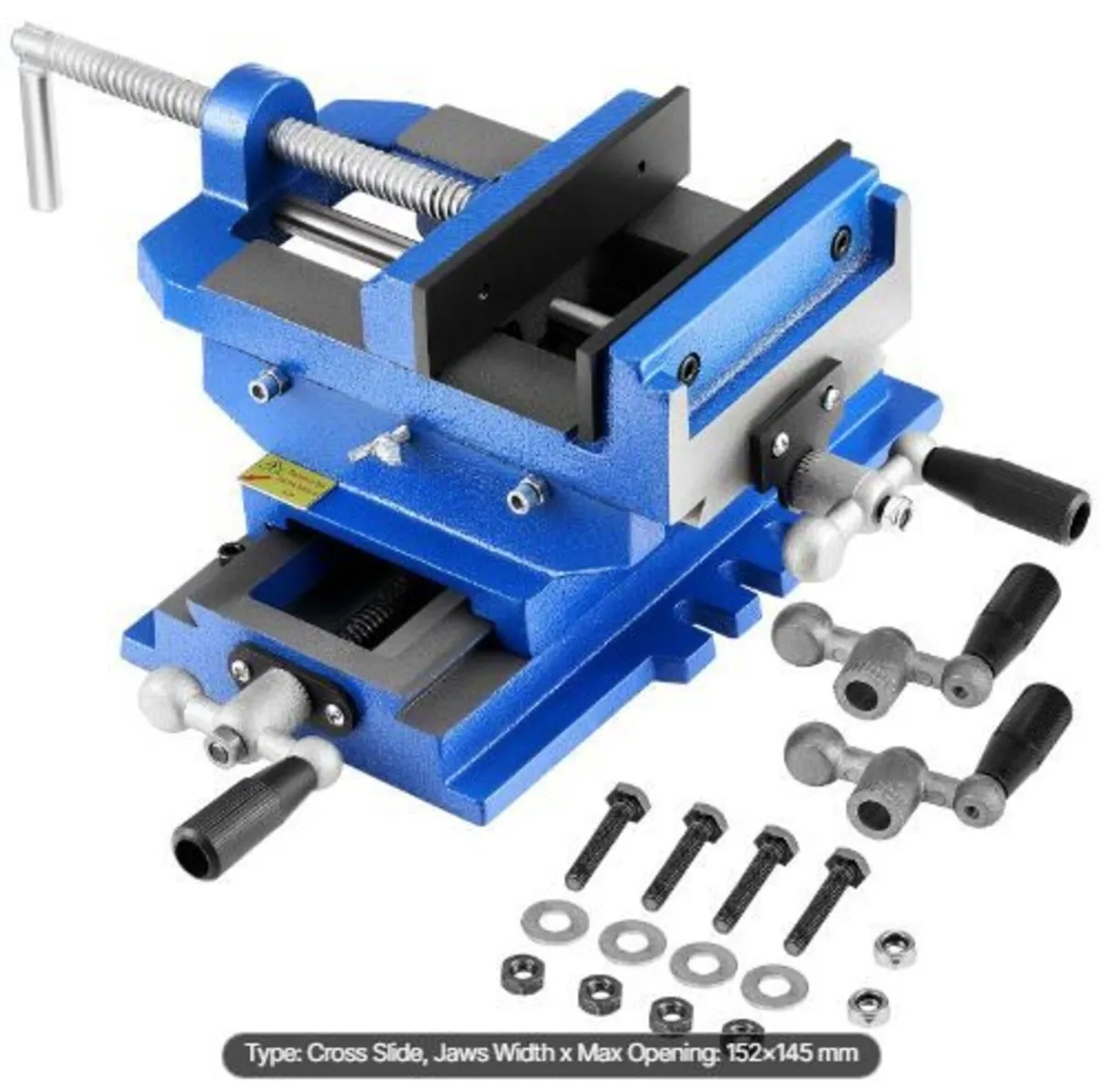 Cross Slide Drill Press Vise, 6 Inch - Image 4