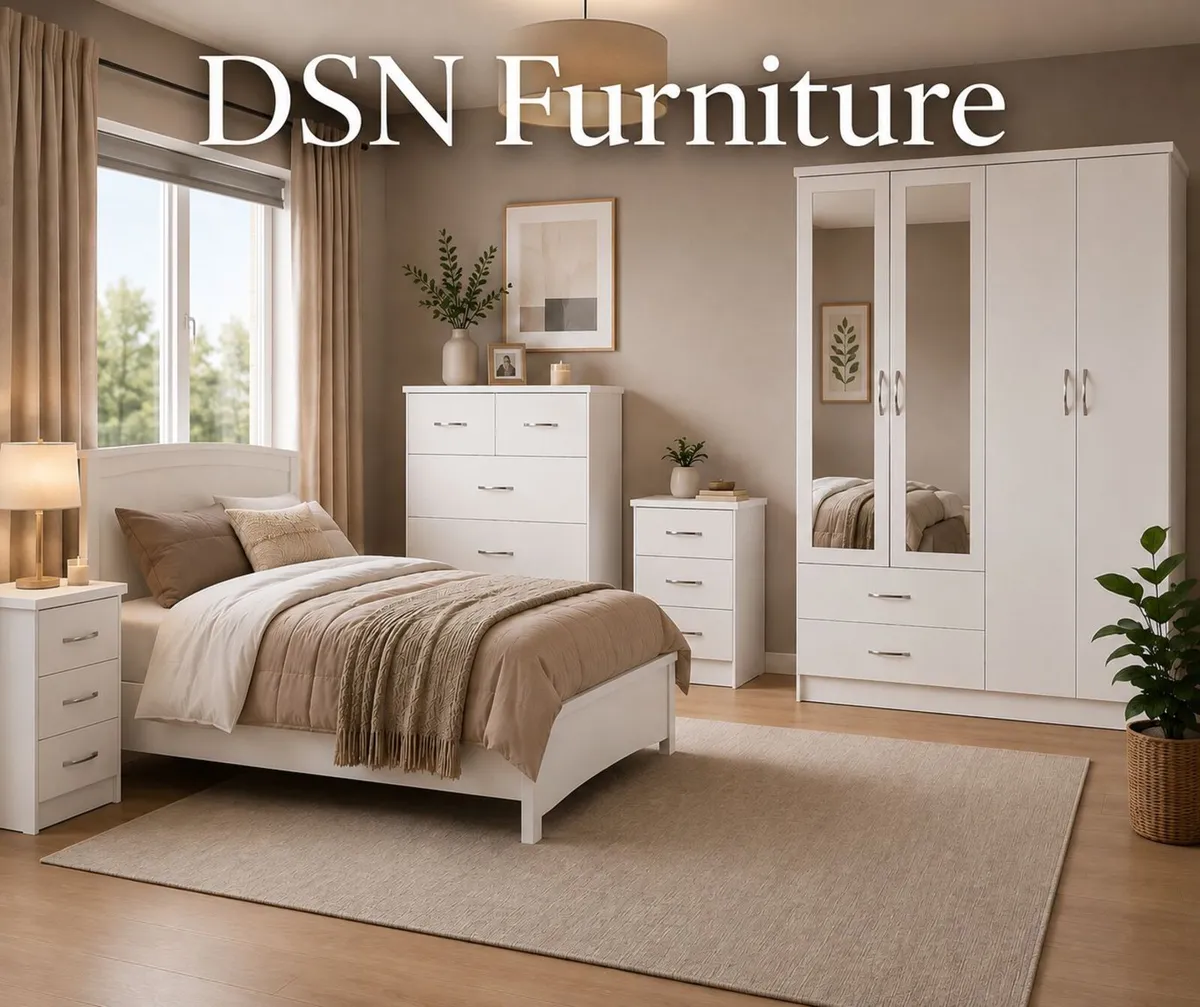 4 DOOR WARDROBE BEDROOM SETS