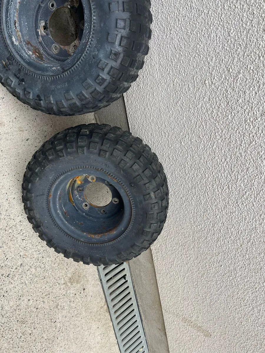 Suzuki Lt 50 plastics and wheels - Image 1