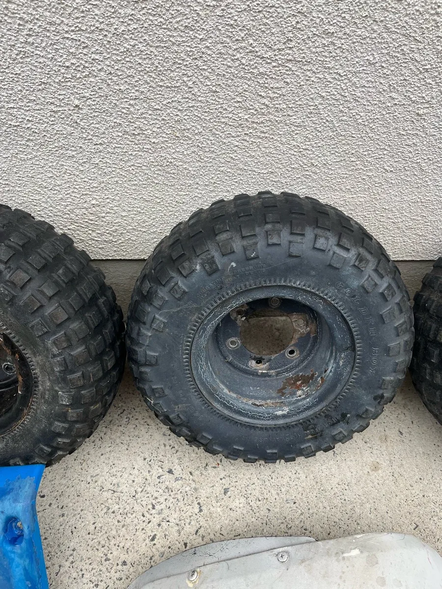 Suzuki Lt 50 plastics and wheels - Image 2