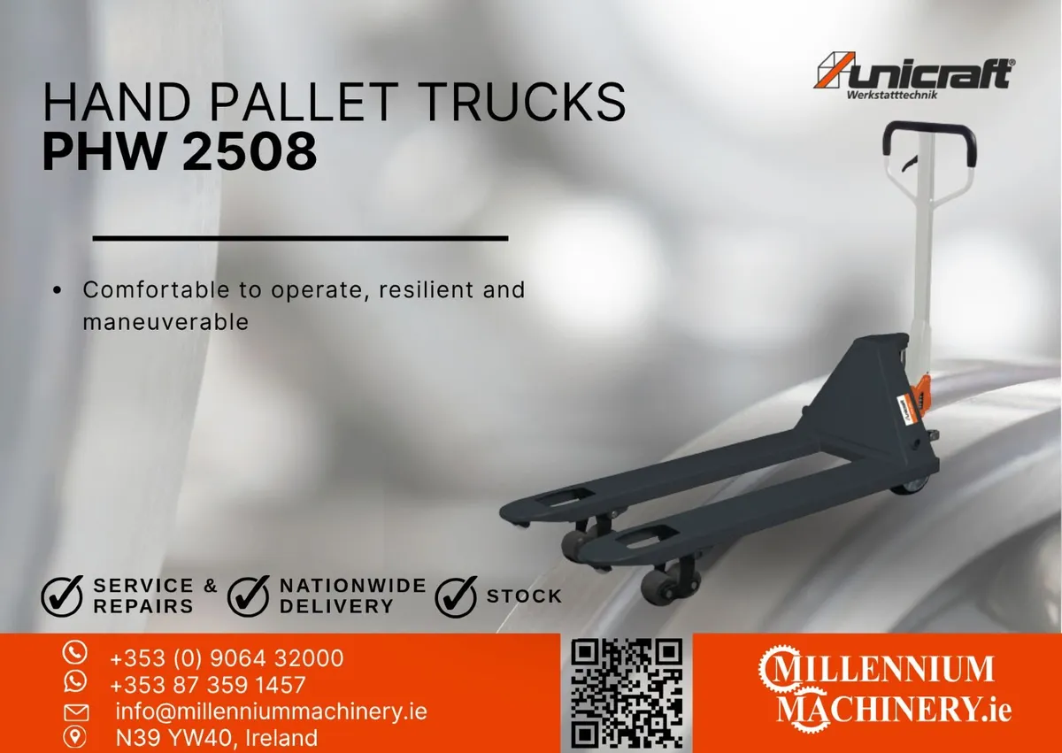 Unicraft Hand pallet trucks PHW 2508 - Image 1