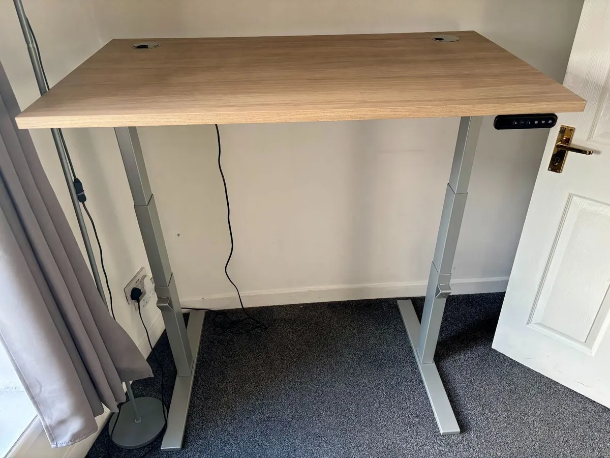 Electric Height-Adjustable Desk 1200x700mm – €200 - Image 2