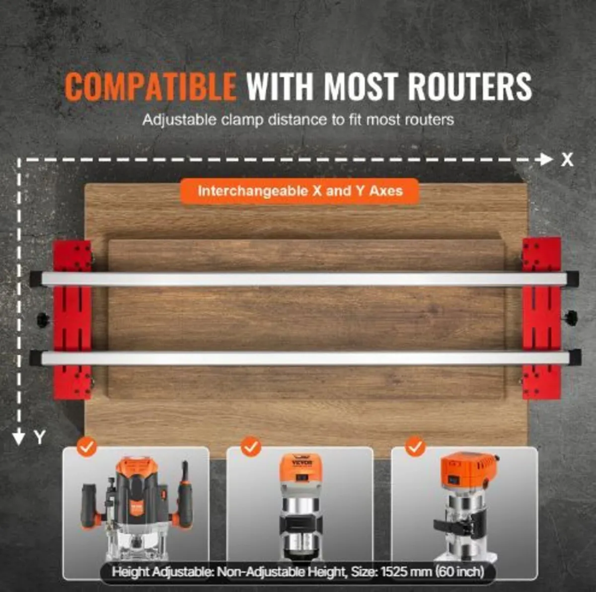 Router Sled, 152 cm(60 inches - Image 4