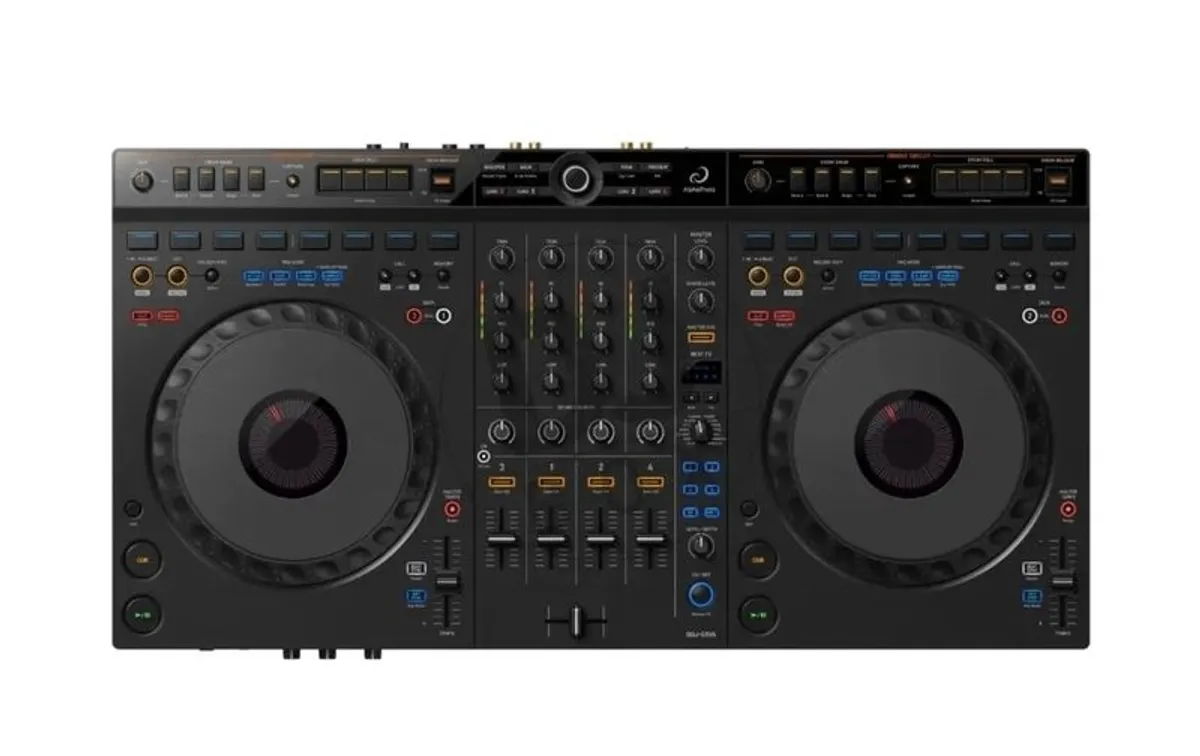 Alpha Theta GRV-6 with Dj stand and Hercules Speakers - Image 4