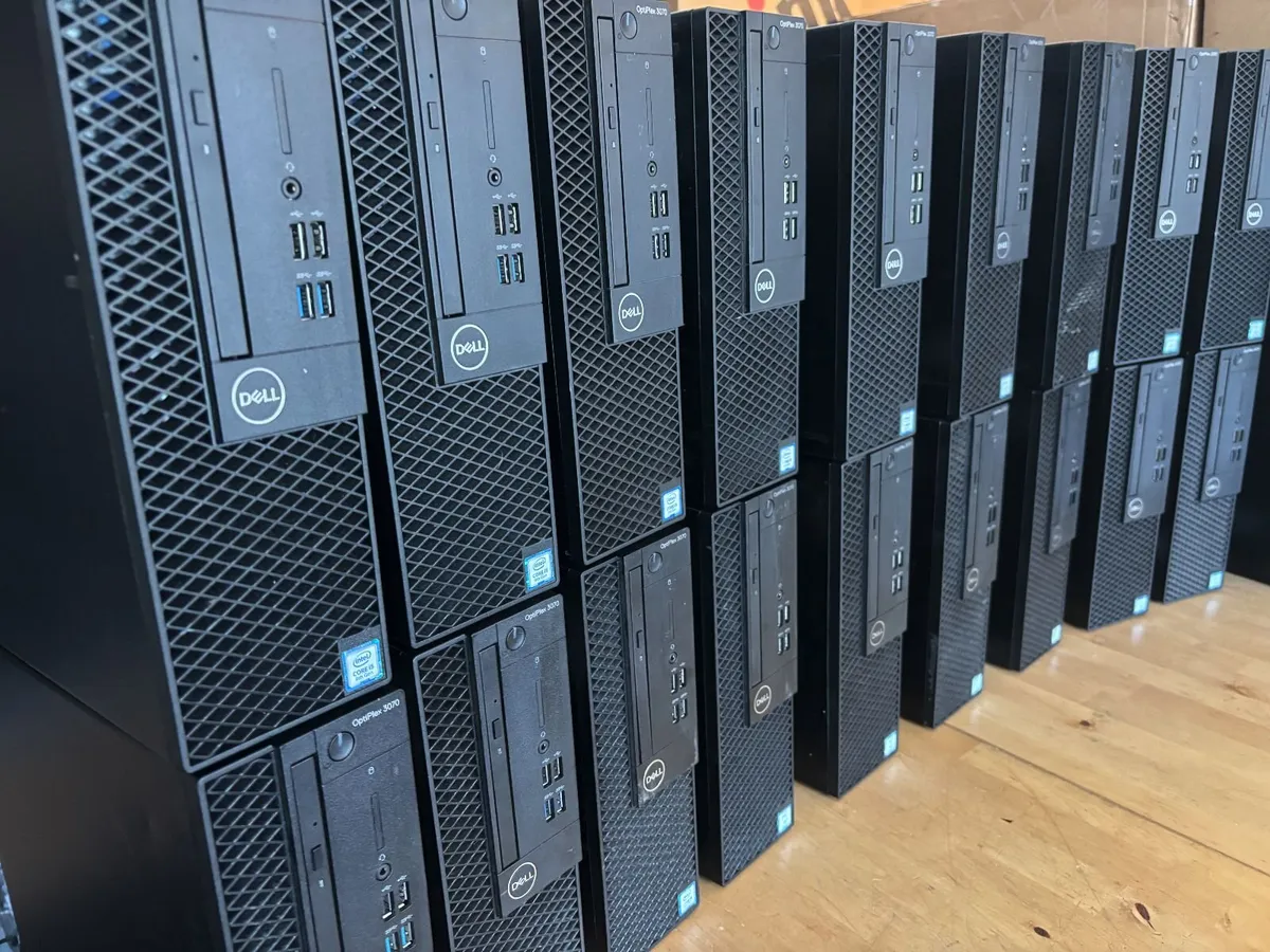 Dell Optiplex Business PC's-Hex i5-16GB-Win 11 Pro - Image 2