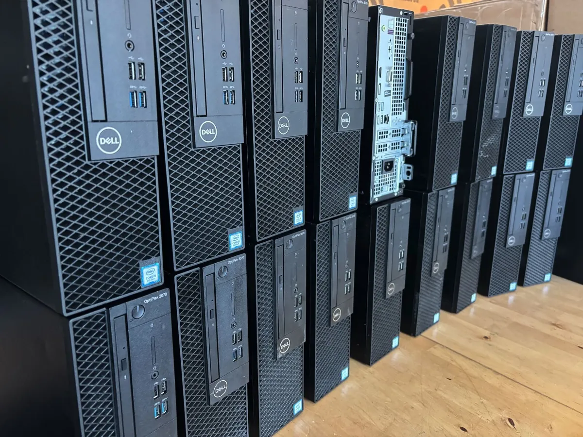 Dell Optiplex Business PC's-Hex i5-16GB-Win 11 Pro - Image 3