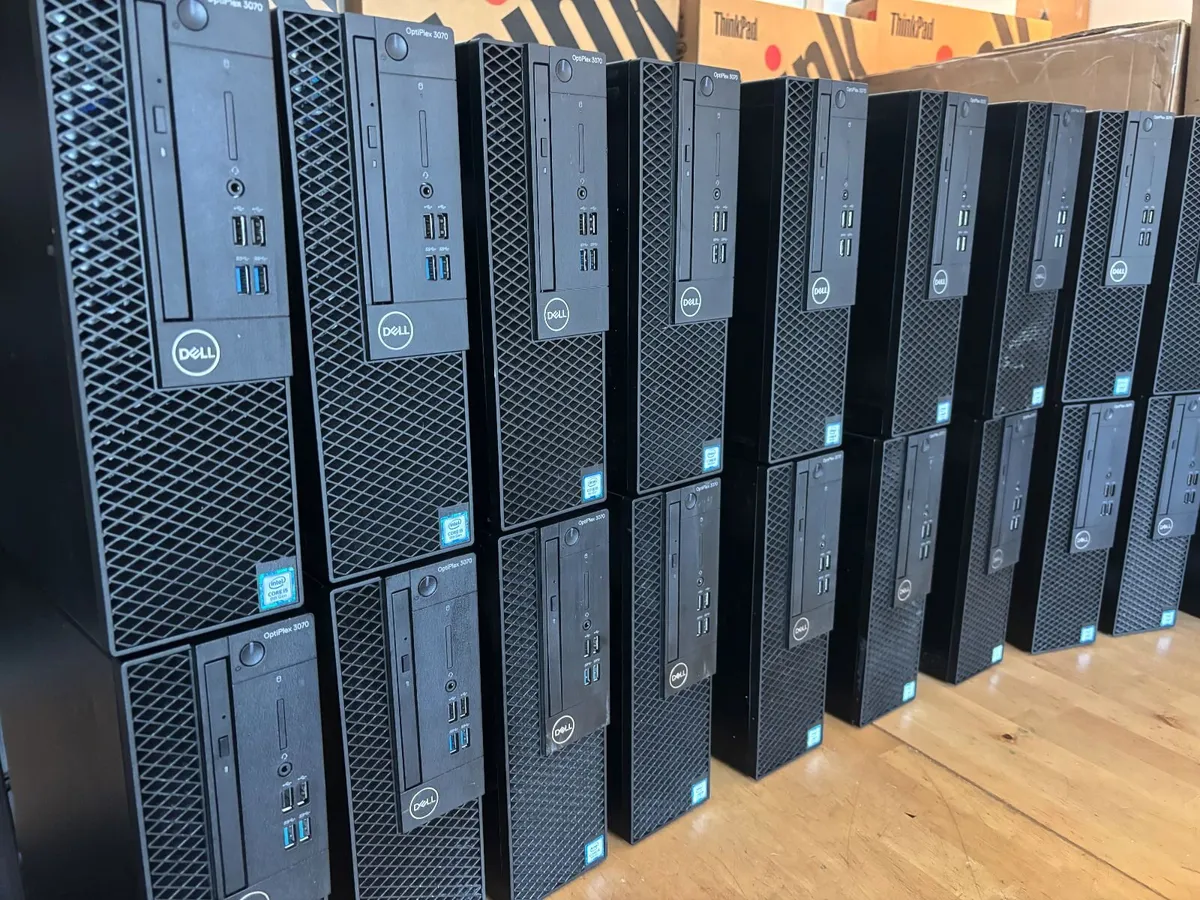 Dell Optiplex Business PC's-Hex i5-16GB-Win 11 Pro - Image 1