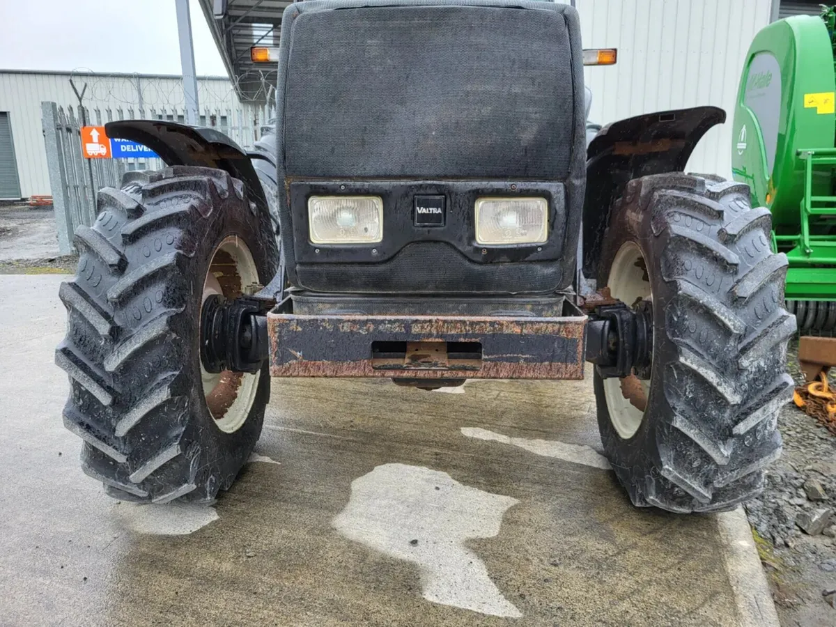 Wheels and Tyres Off Valtra 8150 Full Set - Image 3