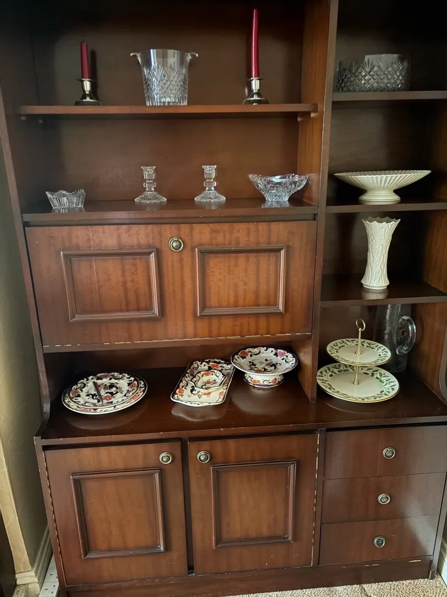 Tanzanian mahogany cocktail unit. - Image 2