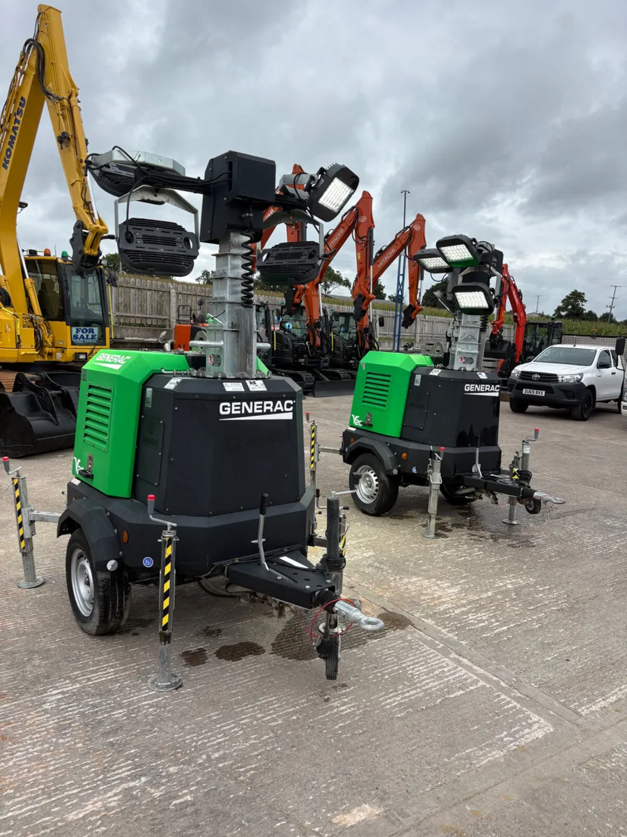 2020 lighting Tow 9 mtr Kubota Engine - Image 1