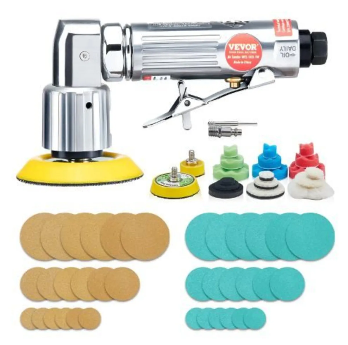 Mini Air Sander, 2.5/5.1/7.6 cm Random - Image 3