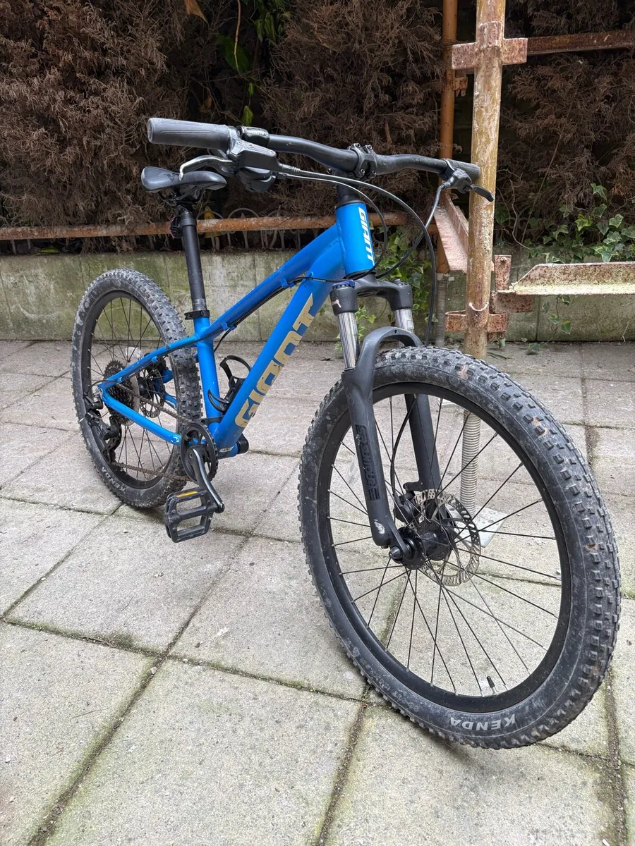 GIANT STP 24 – Azure Blue Kids Mountain Bike - Image 3