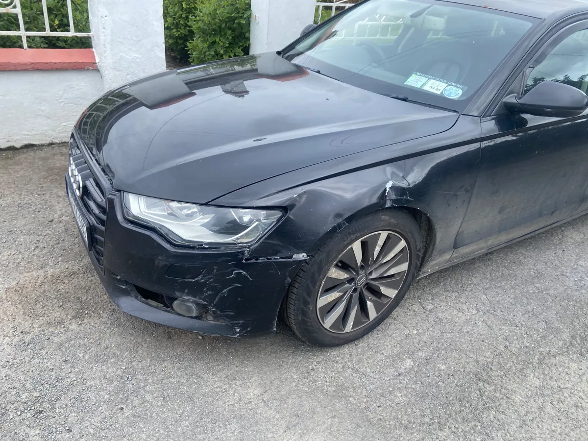 132 Audi a6 tdi  slightly damaged - Image 2
