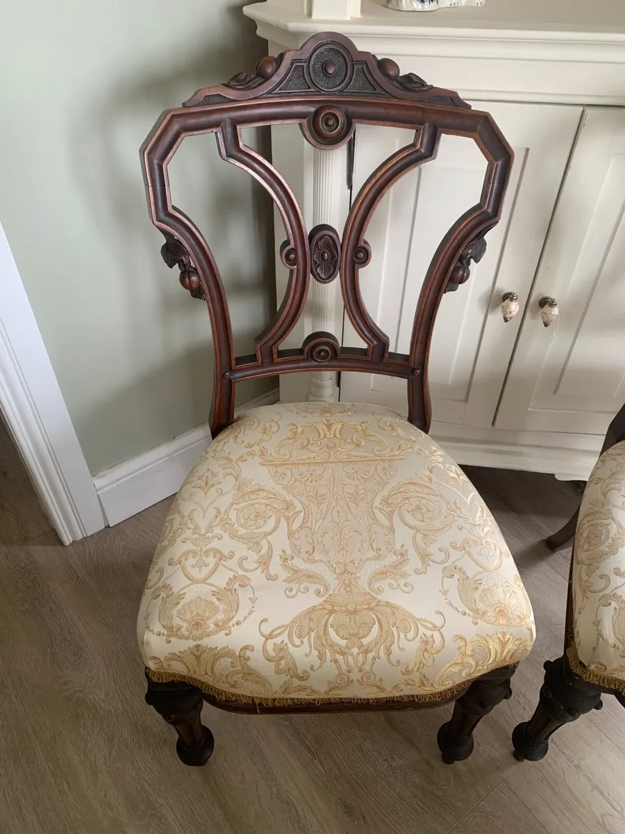 Victorian Style Chairs - Image 2