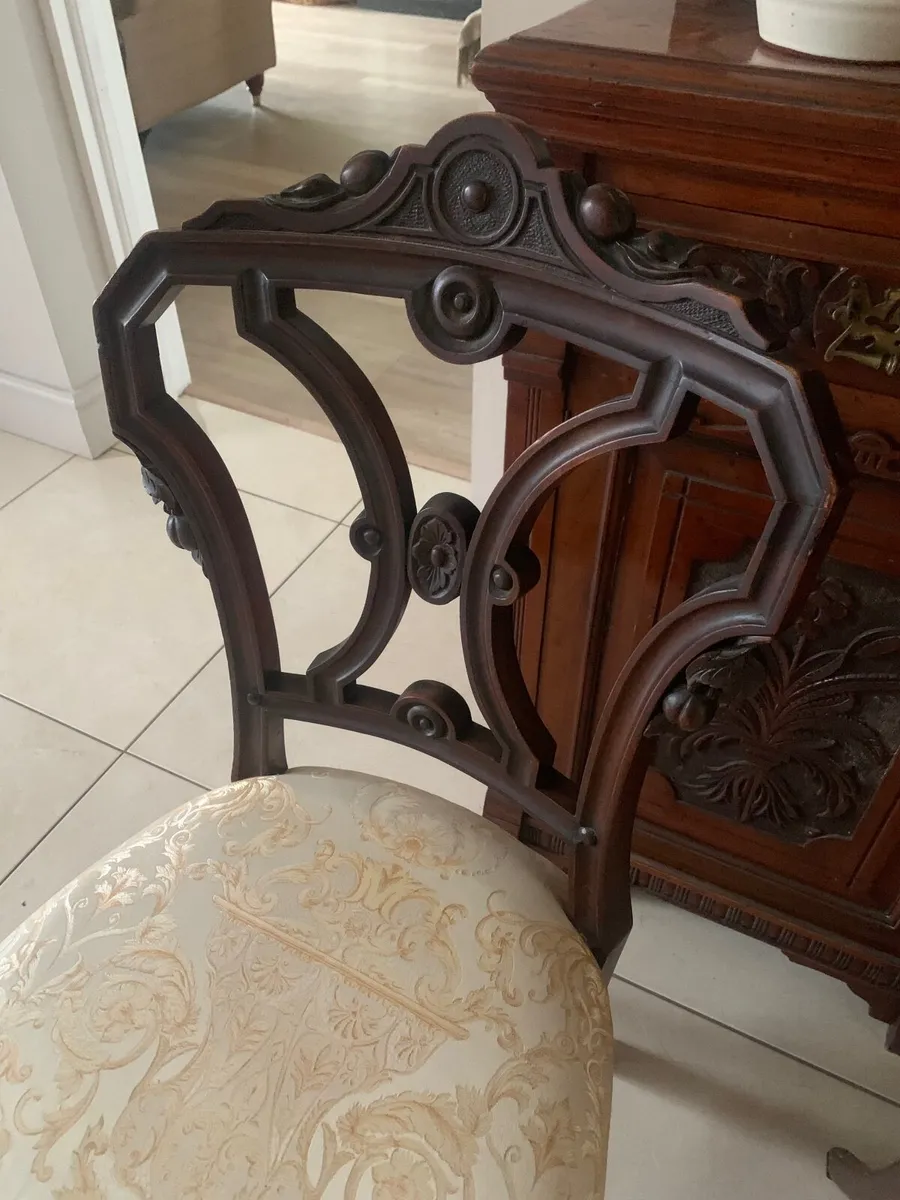 Victorian Style Chairs - Image 3
