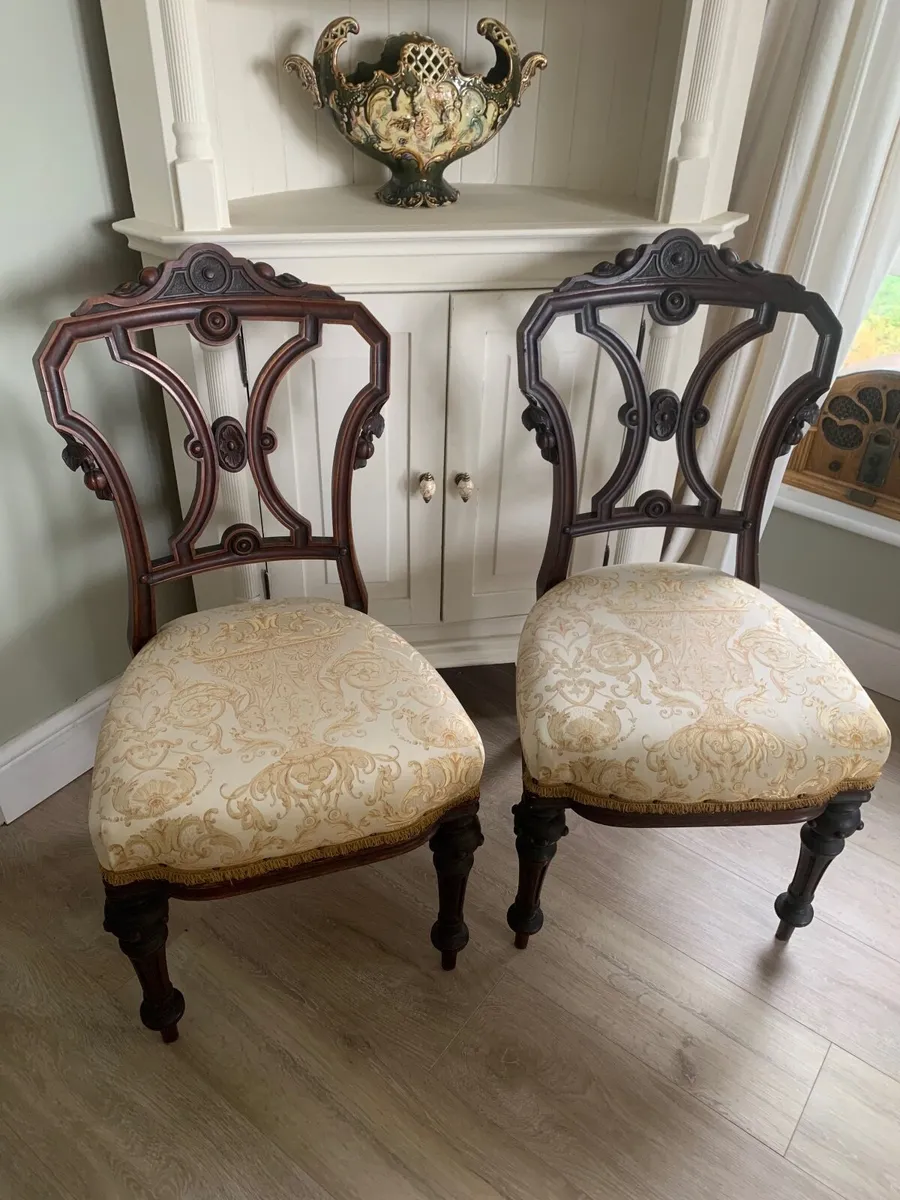 Victorian Style Chairs - Image 1