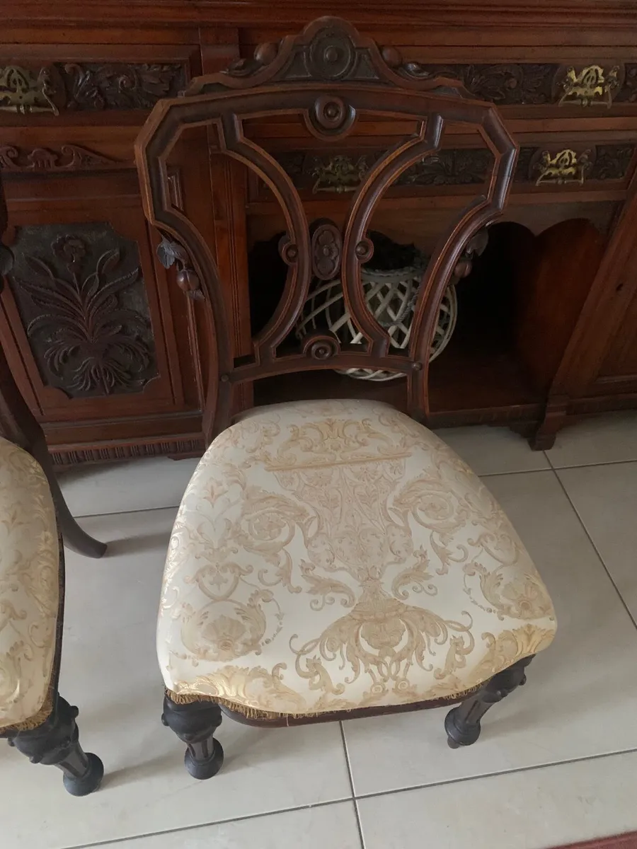 Victorian Style Chairs - Image 4