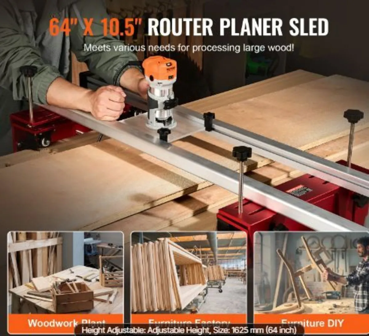 Router Sled, 64 inches/162.6 cm - Image 2