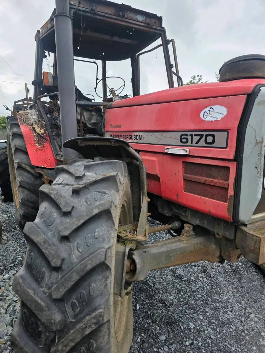 BREAKING MASSEY FERGUSON 6170 DYNASHIFT