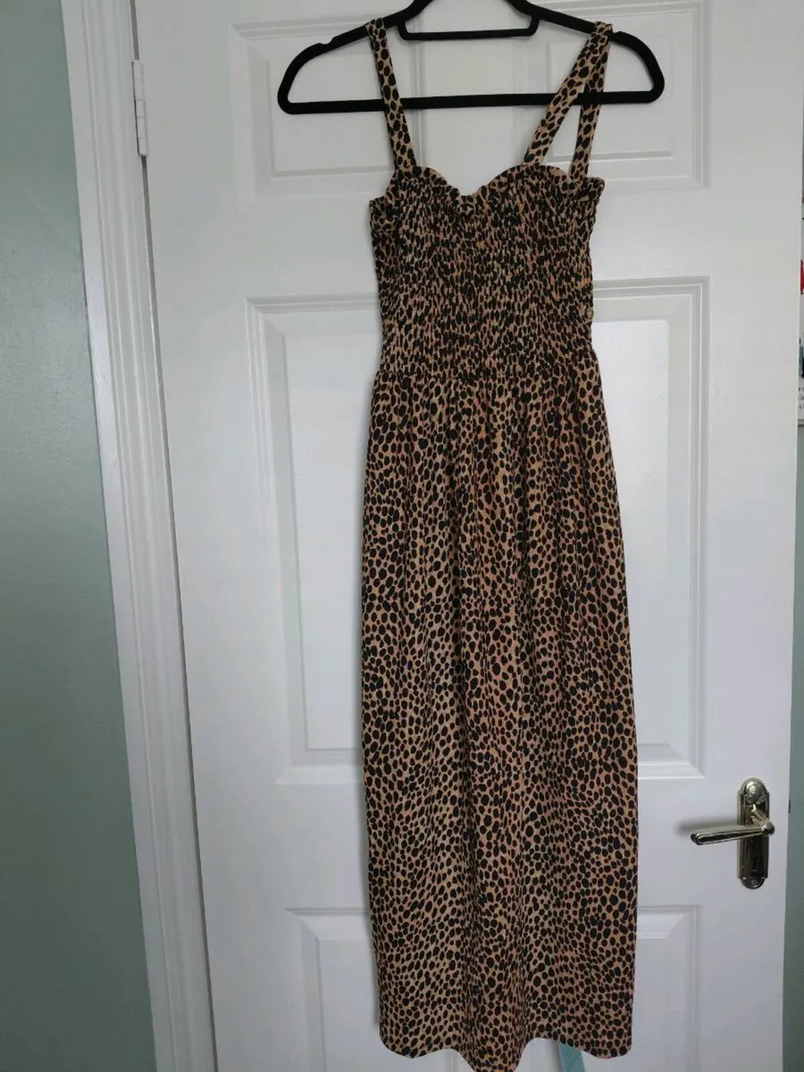 Leopard print maxi dress - Image 1