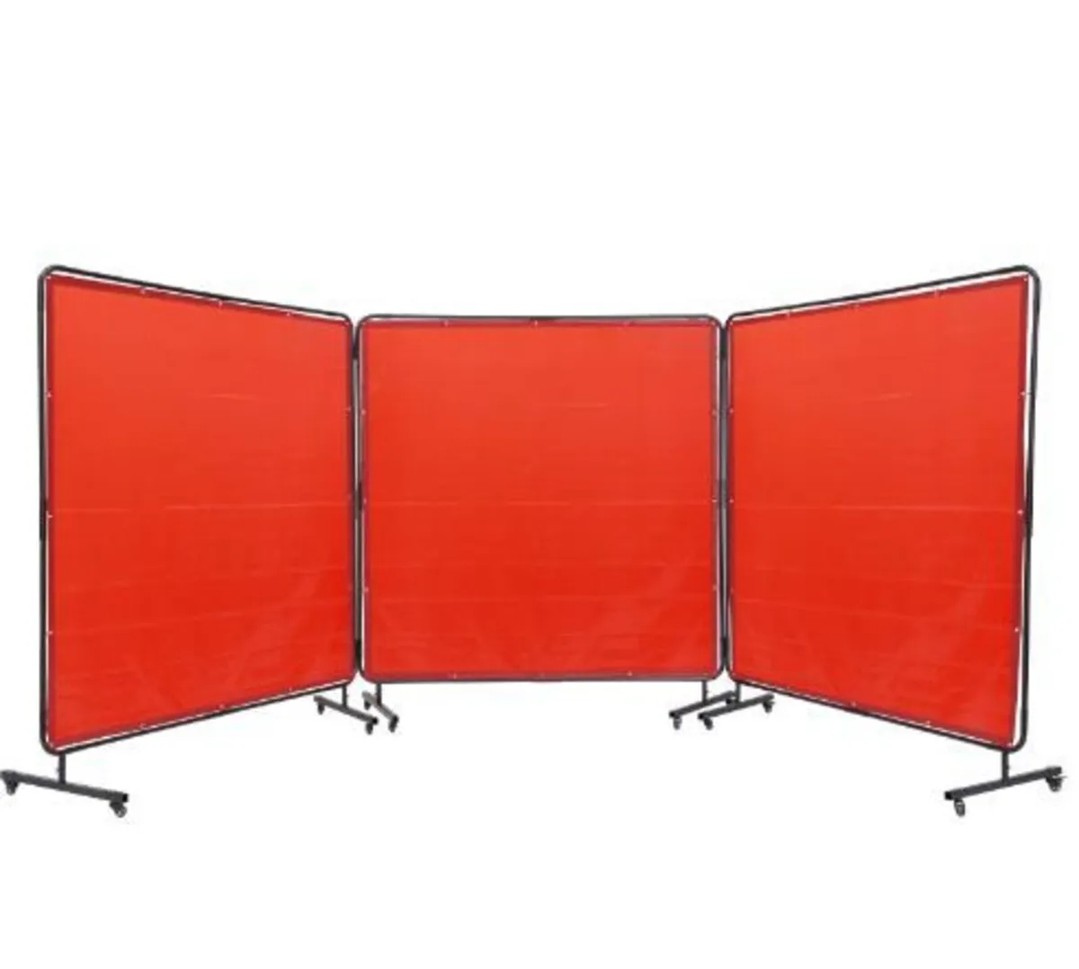 Welding Screen with Frame, 1.8 x 1.8 m 3 Panel - Image 4