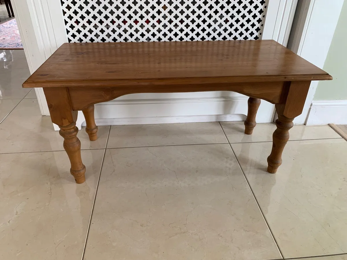 Pine Coffee Table - Image 1