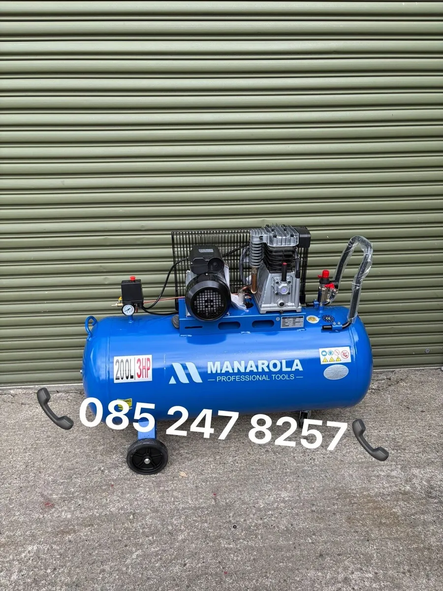 Brand New Manarola 200L Compressor - Image 1