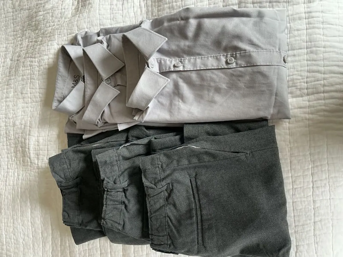 Boys M&S school uniform bundle age 10-11 - Image 1