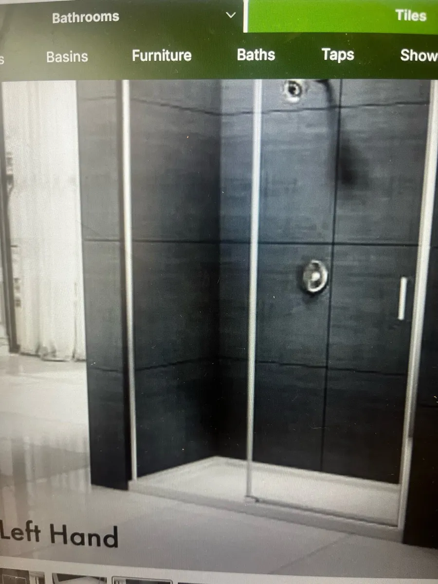 New sliding shower door - Image 1