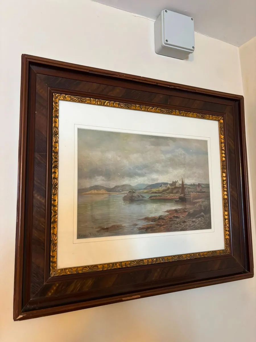 Pair of Framed Irish Landscape Prints - Image 2