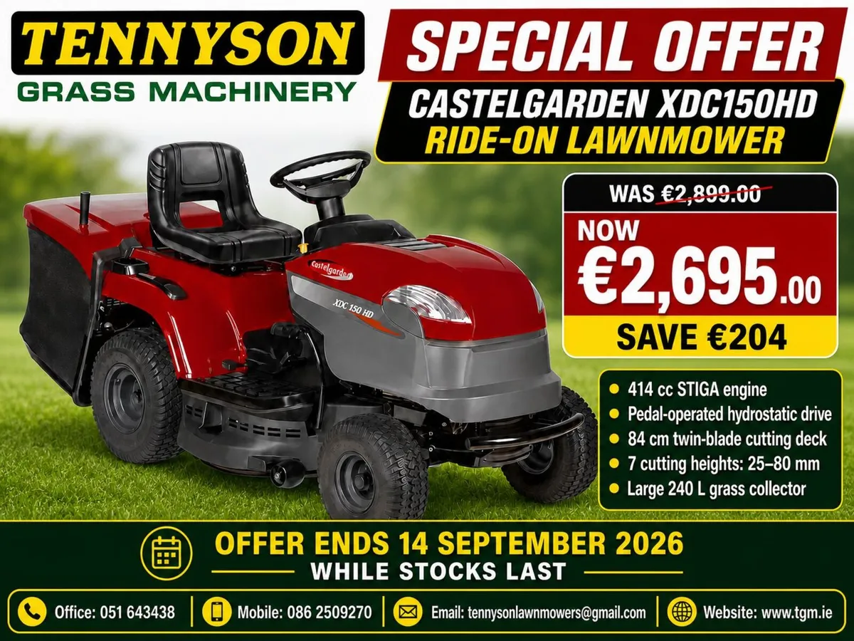 Limited Offer Castelgarden XDC150HD