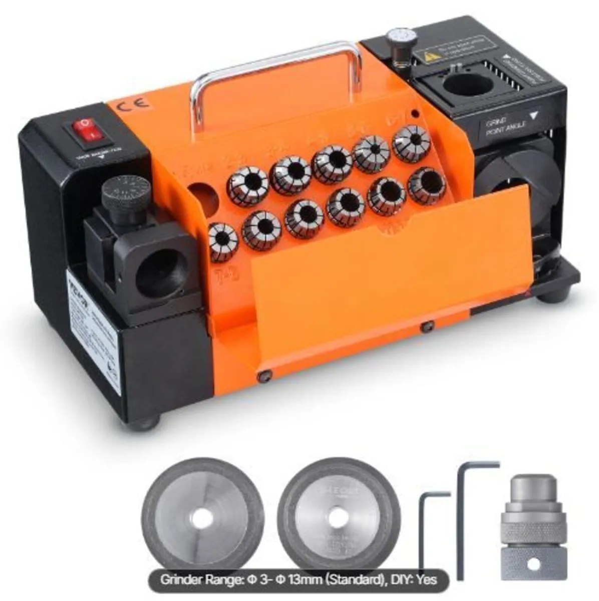 MR-13B Drill Bits Sharpener 3-13mm Bits - Image 2