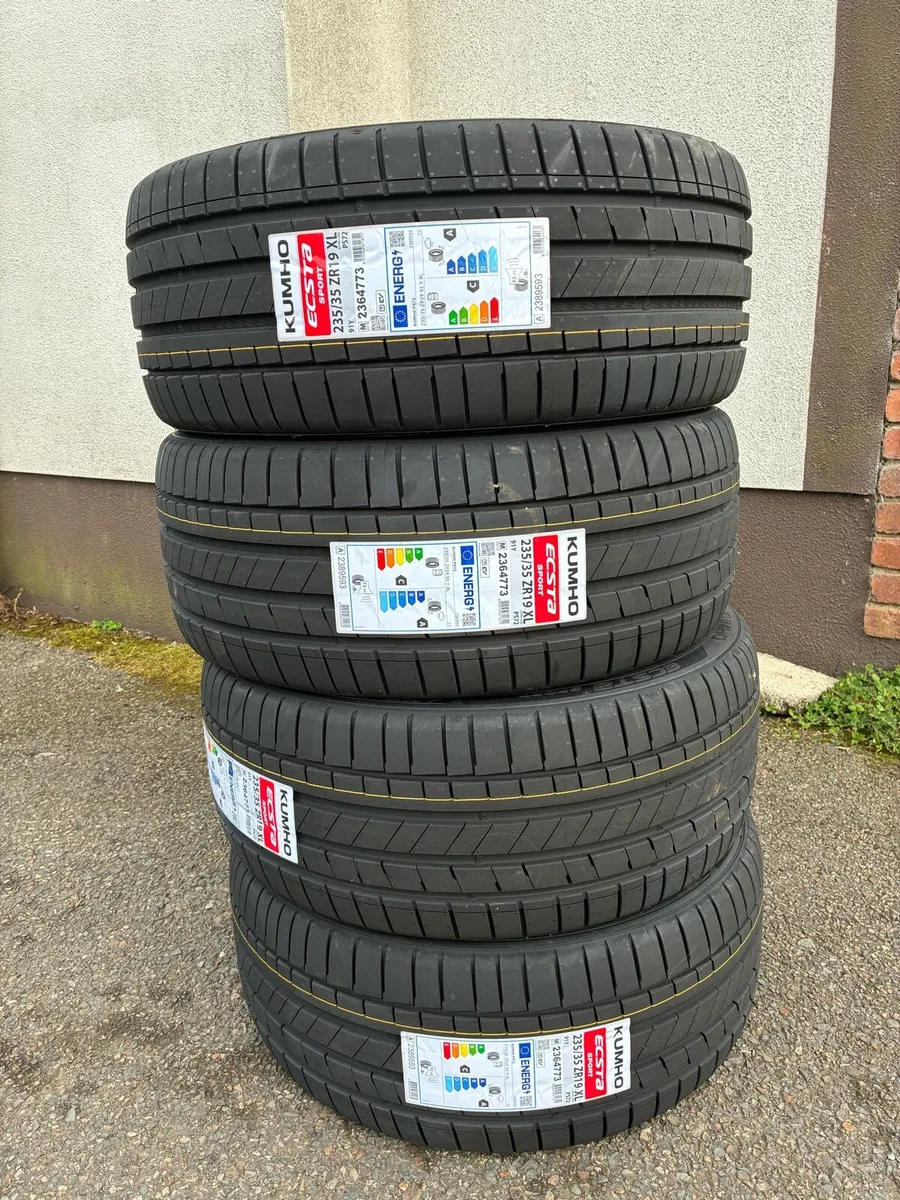 4x Kumho Ecsta Sport PS72 235/35R19 91Y XL - Image 1