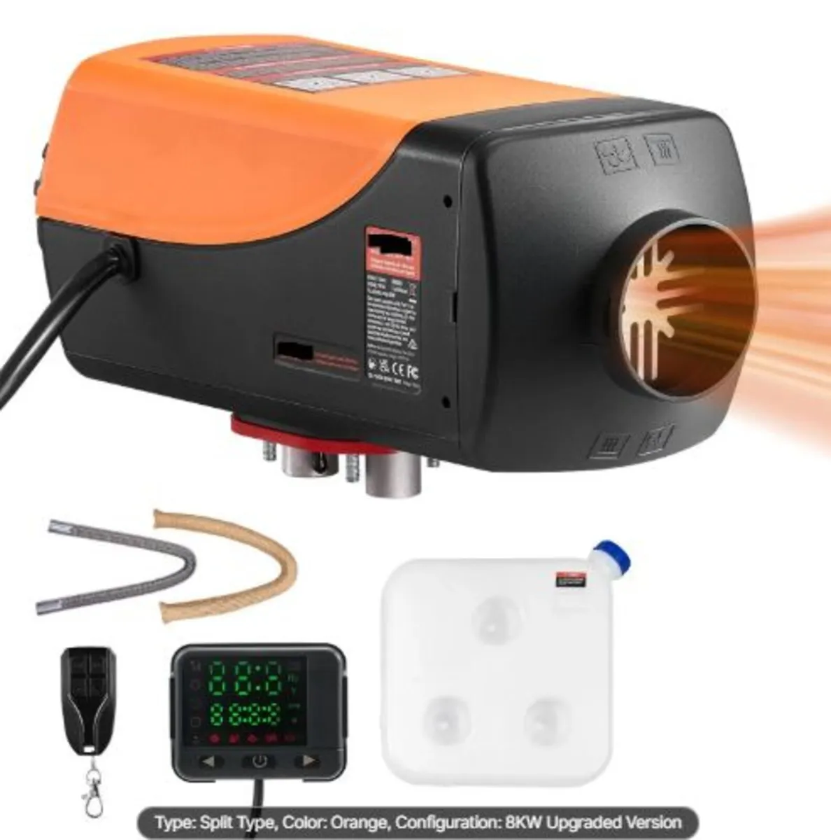 Diesel Air Heater, 5-8KW DC12-24V, Fast Heating - Image 1