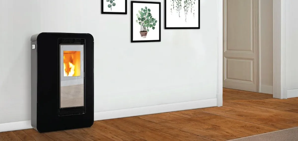 Slimline, pellet stove 7.5kW, flue options - Image 4