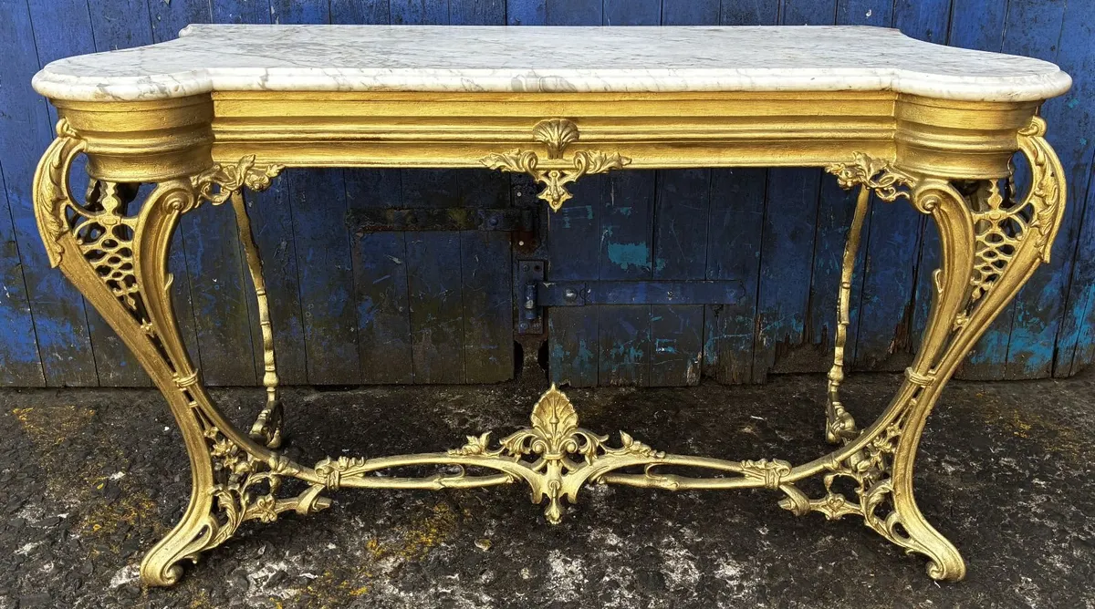 Rococo Louis XV Style Hall/Console Table - Image 1
