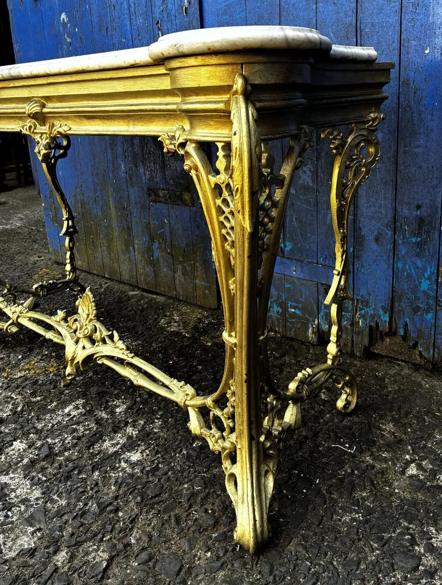 Rococo Louis XV Style Hall/Console Table - Image 3