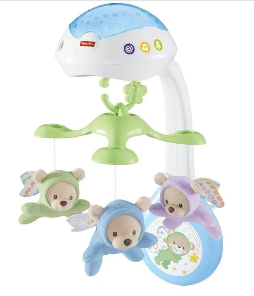 FISHER PRICE BUTTERFLY DREAMS 3-IN-1 (USED). - Image 1