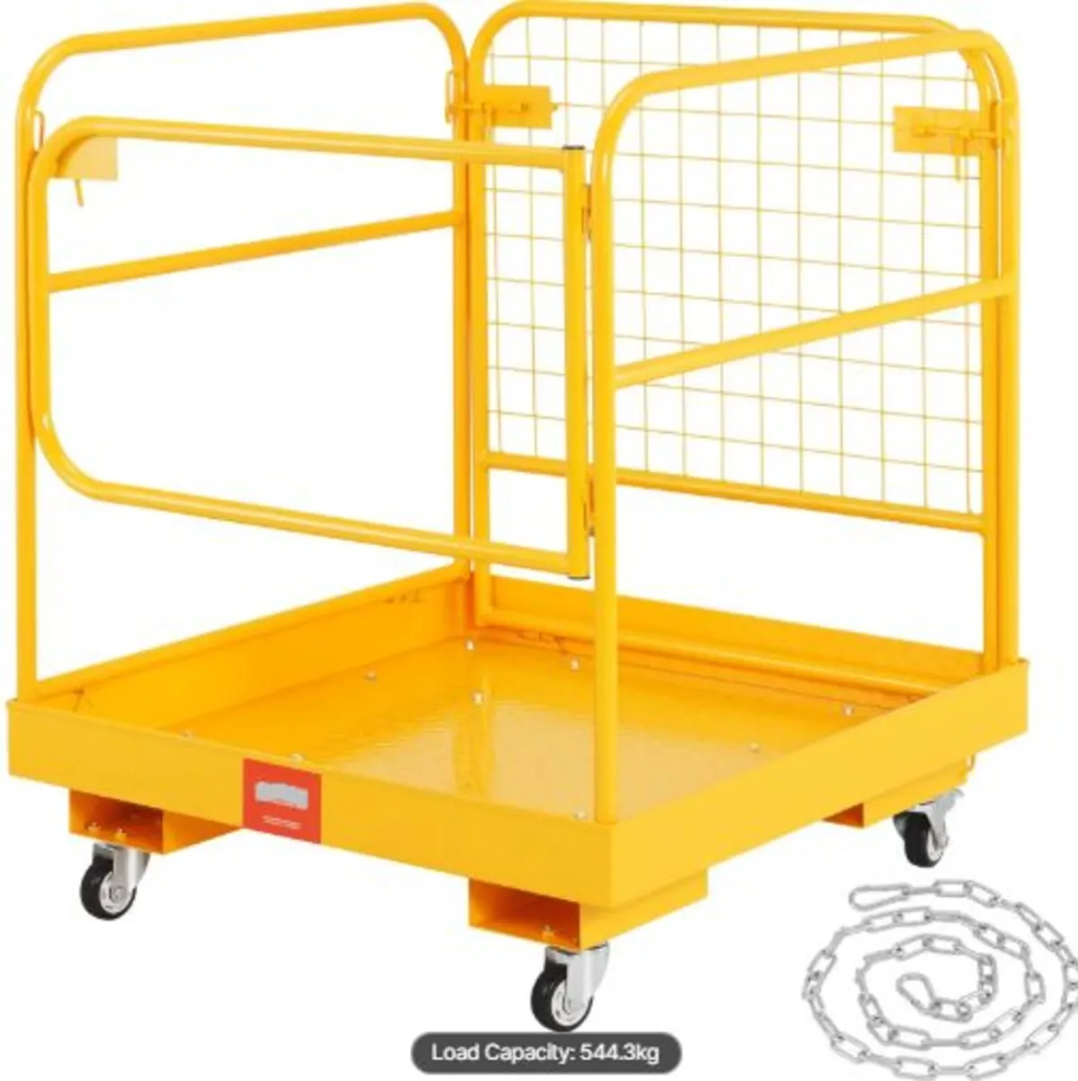 Forklift Safety Cage, 544.3 kg Load Capacity, 91.4 - Image 1