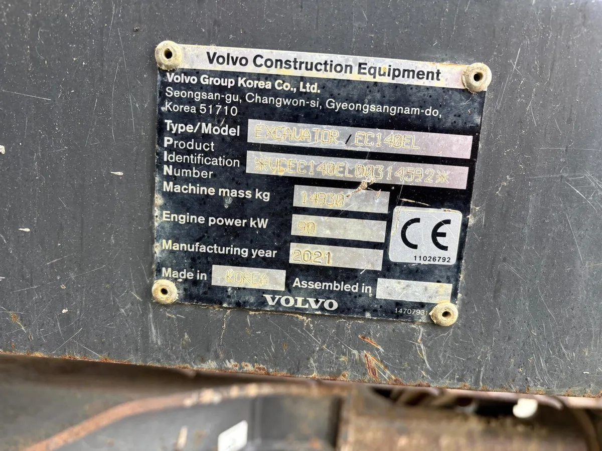 Volvo EC140EL - Image 2