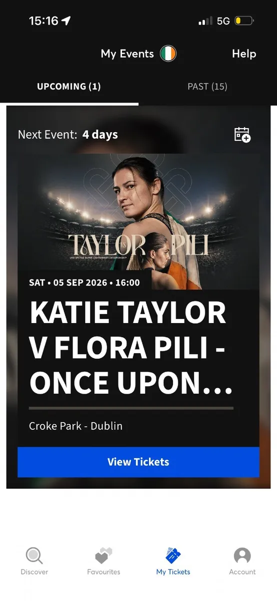 Katie Taylor Ticket - Image 2