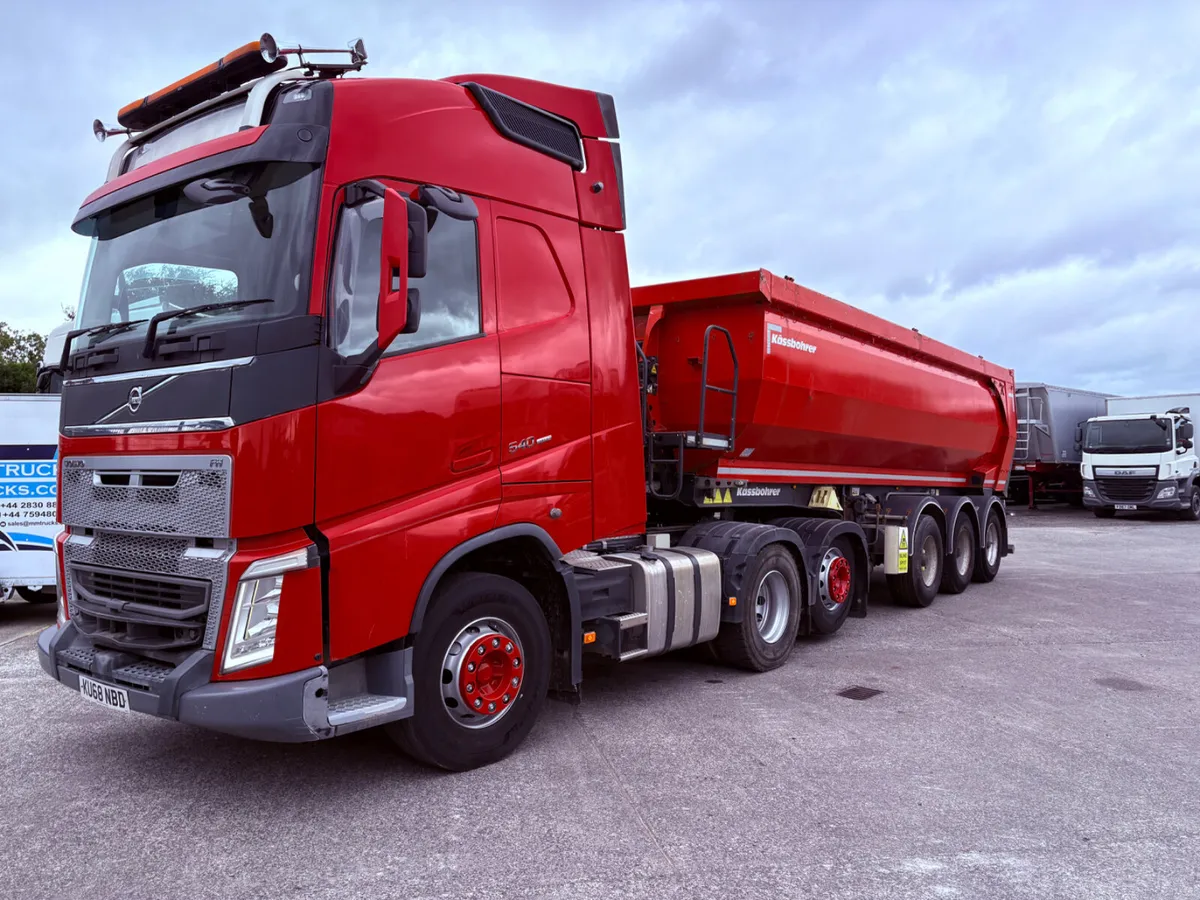 2019 Kassbohrer half pipe tipping trailer - Image 4