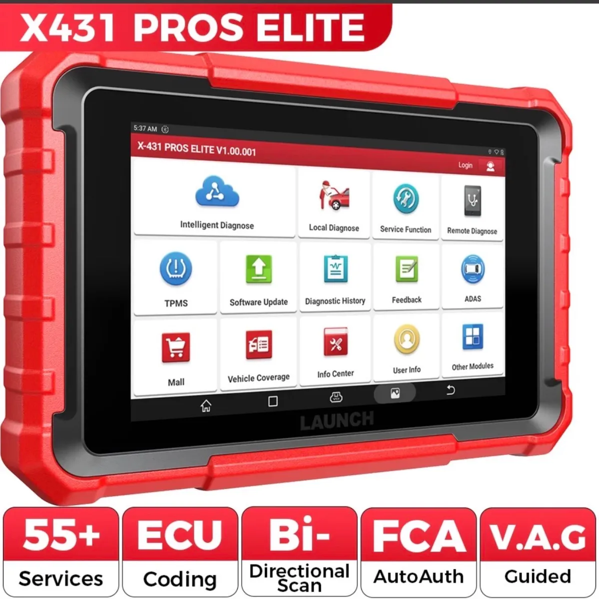 Launch X431 PROS ELITE Bidirectional ScanTool ADAS - Image 1