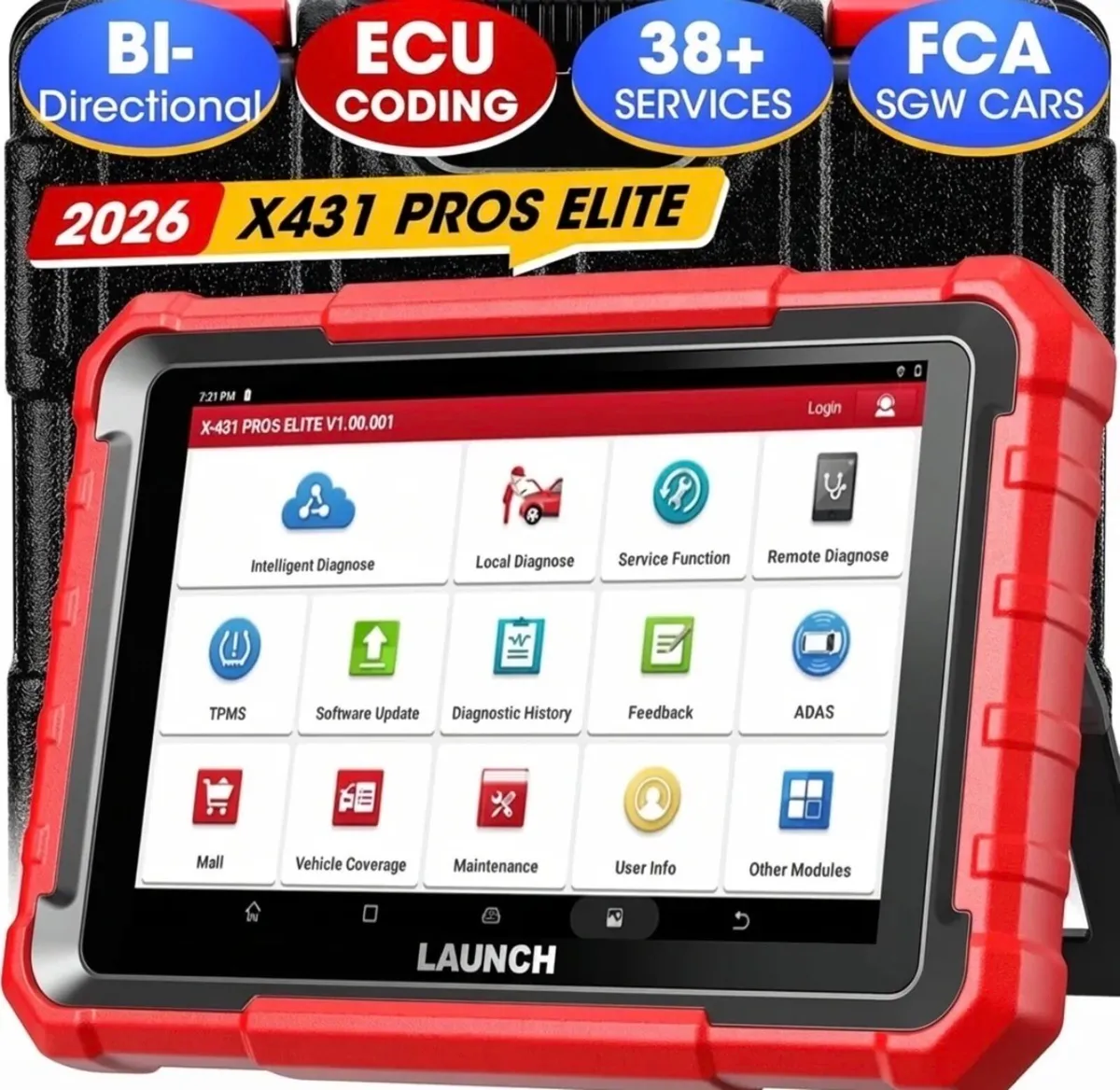 Launch X431 PROS ELITE Bidirectional ScanTool ADAS - Image 2