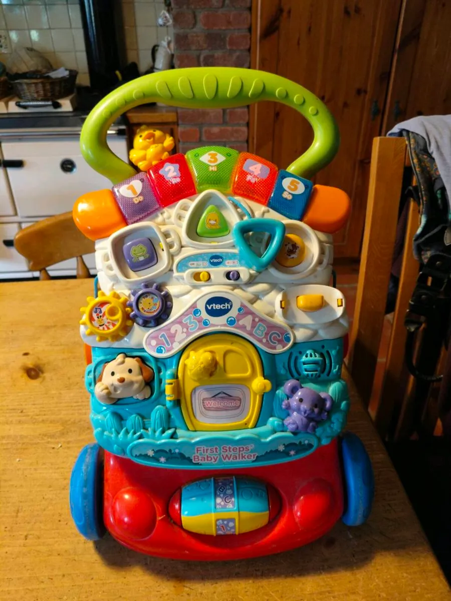 VTech First Steps Baby Walker, a popular 2-in-1 in - Image 1