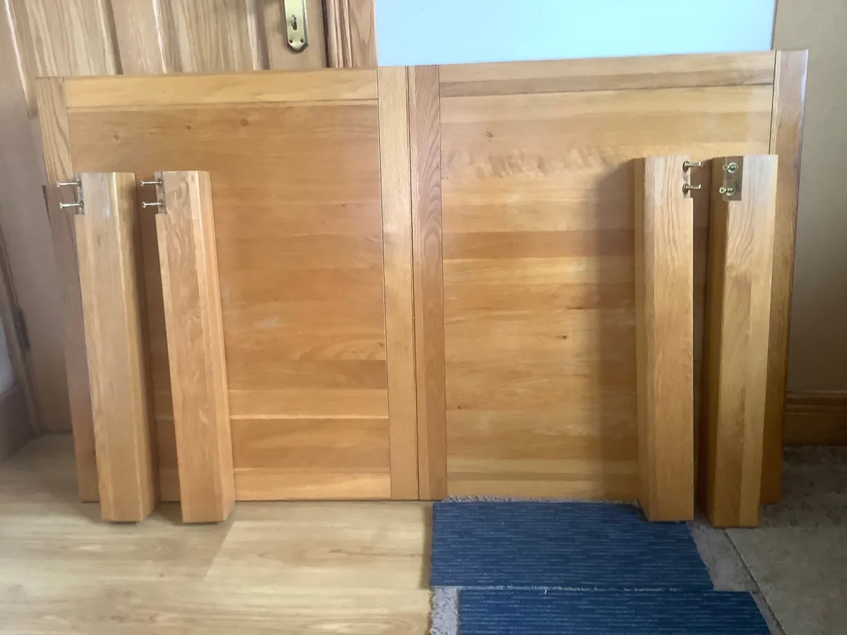 Oak Kitchen table - Image 3