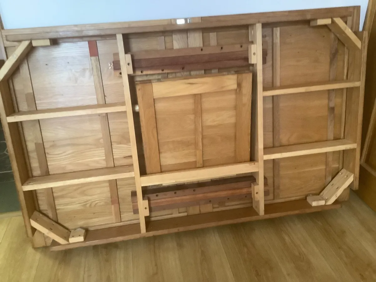 Oak Kitchen table - Image 4