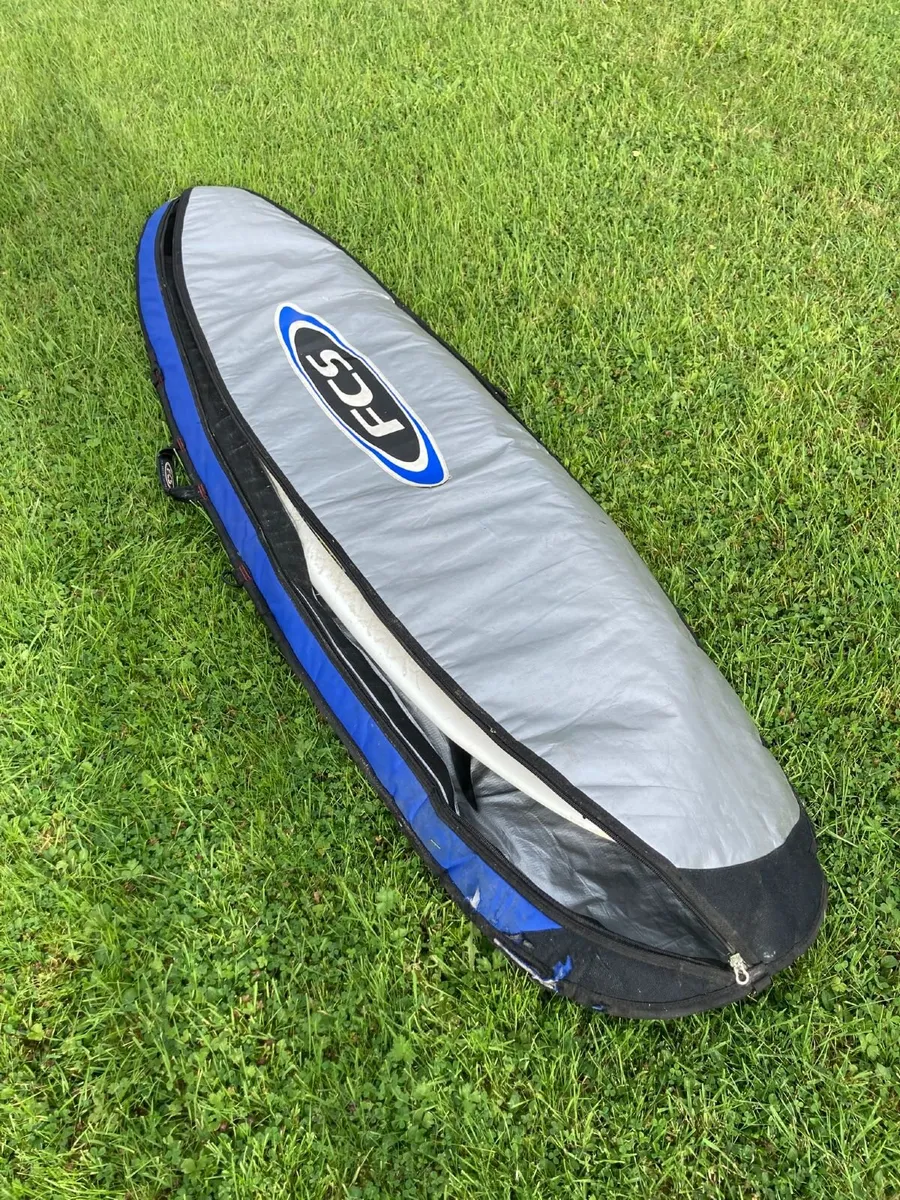 NSP 6'8" Surfboard – Fins, Leash & Padded Bag - Image 2