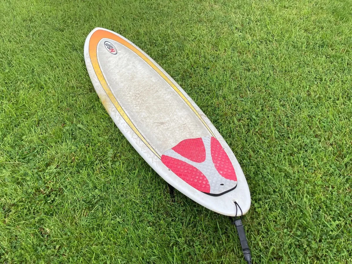 NSP 6'8" Surfboard – Fins, Leash & Padded Bag - Image 4